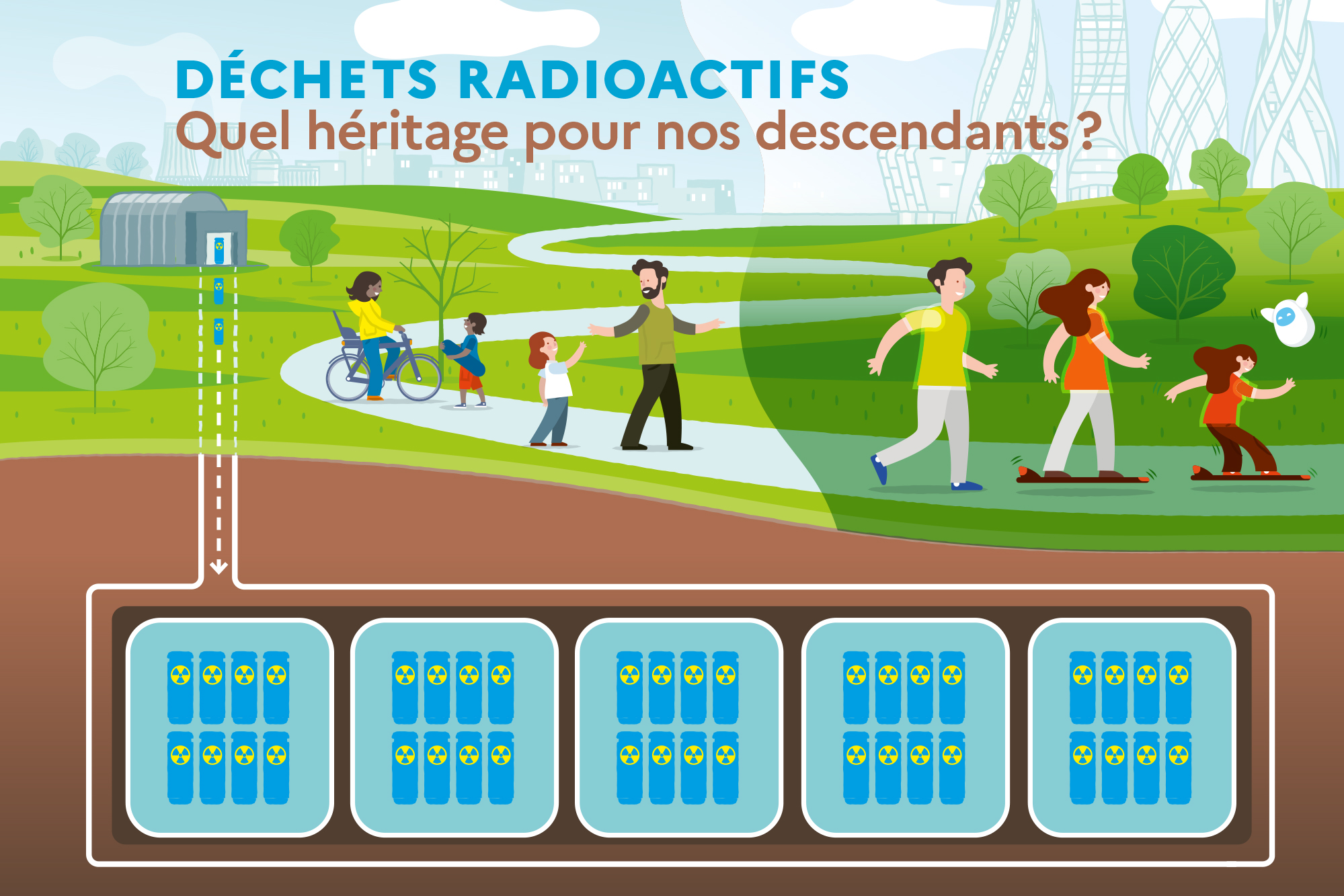 Déchets radioactifs : quel héritage pour nos descendants ?