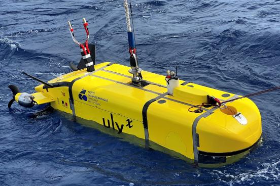 Robot Ulyx, capable de cartographier les fonds sous-marins à 6000m