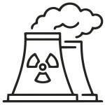 Pictogramme centrale nucléaire