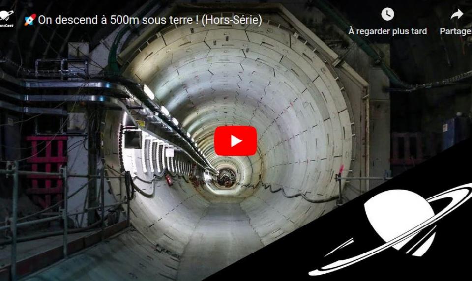 L’espace s’invite 500m sous terre avec Arnaud, créateur de la chaîne Youtube @Astronogeek 