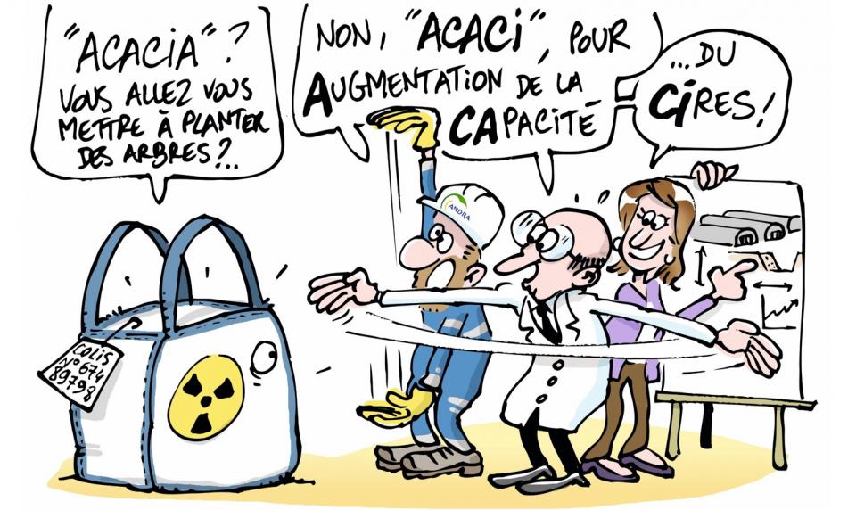 Un nom à retenir pour le futur stockage des déchets radioactifs de très faible activité : le point de vue d'Aster