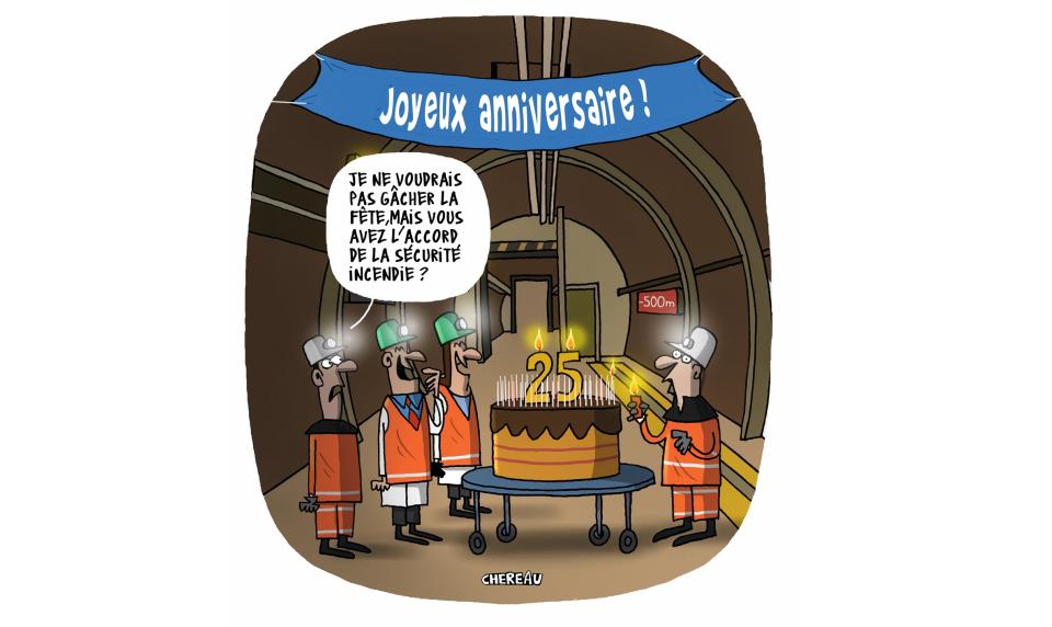 Au Labo, tout est sous contrôle… même les anniversaires. Le point de vue de Chereau